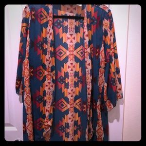 Boutique l&b Aztec duster